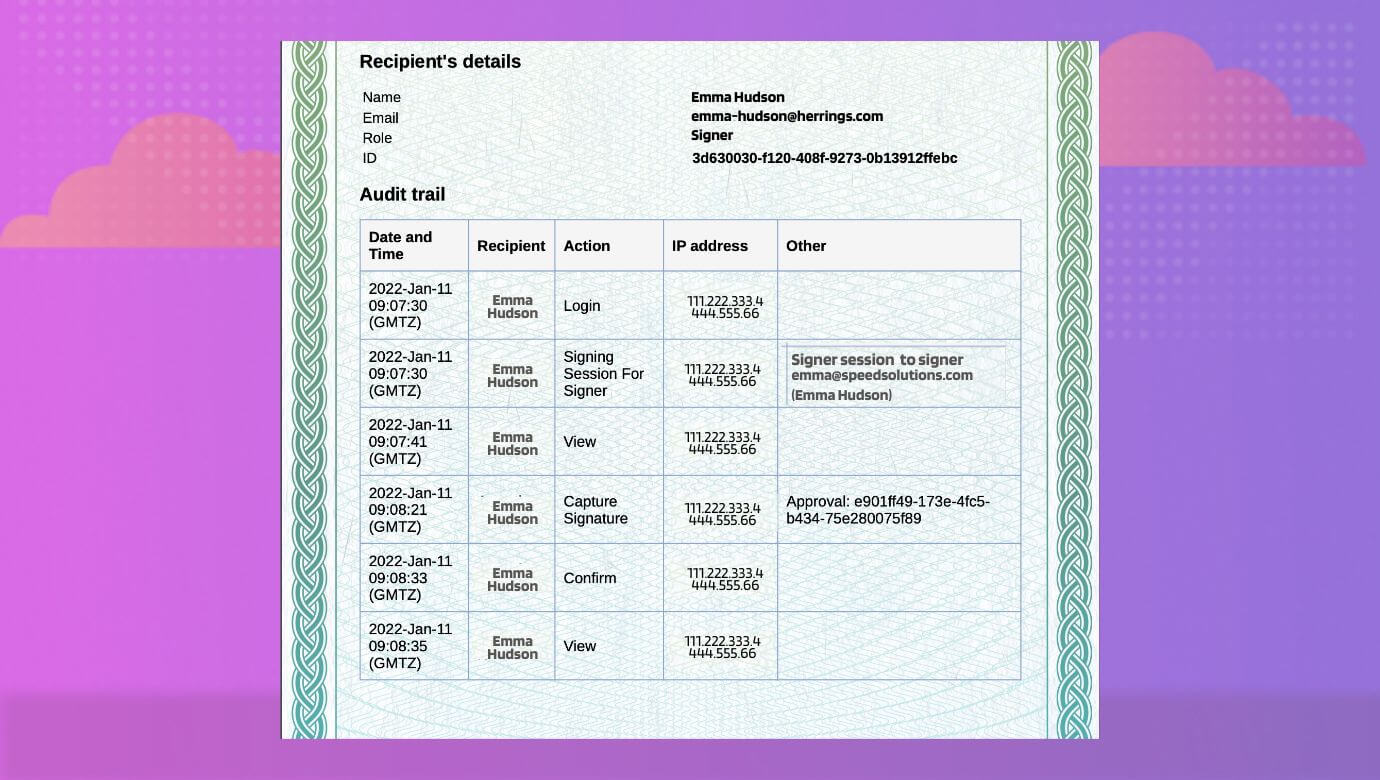 Evidence summary adds legal value to your contracts