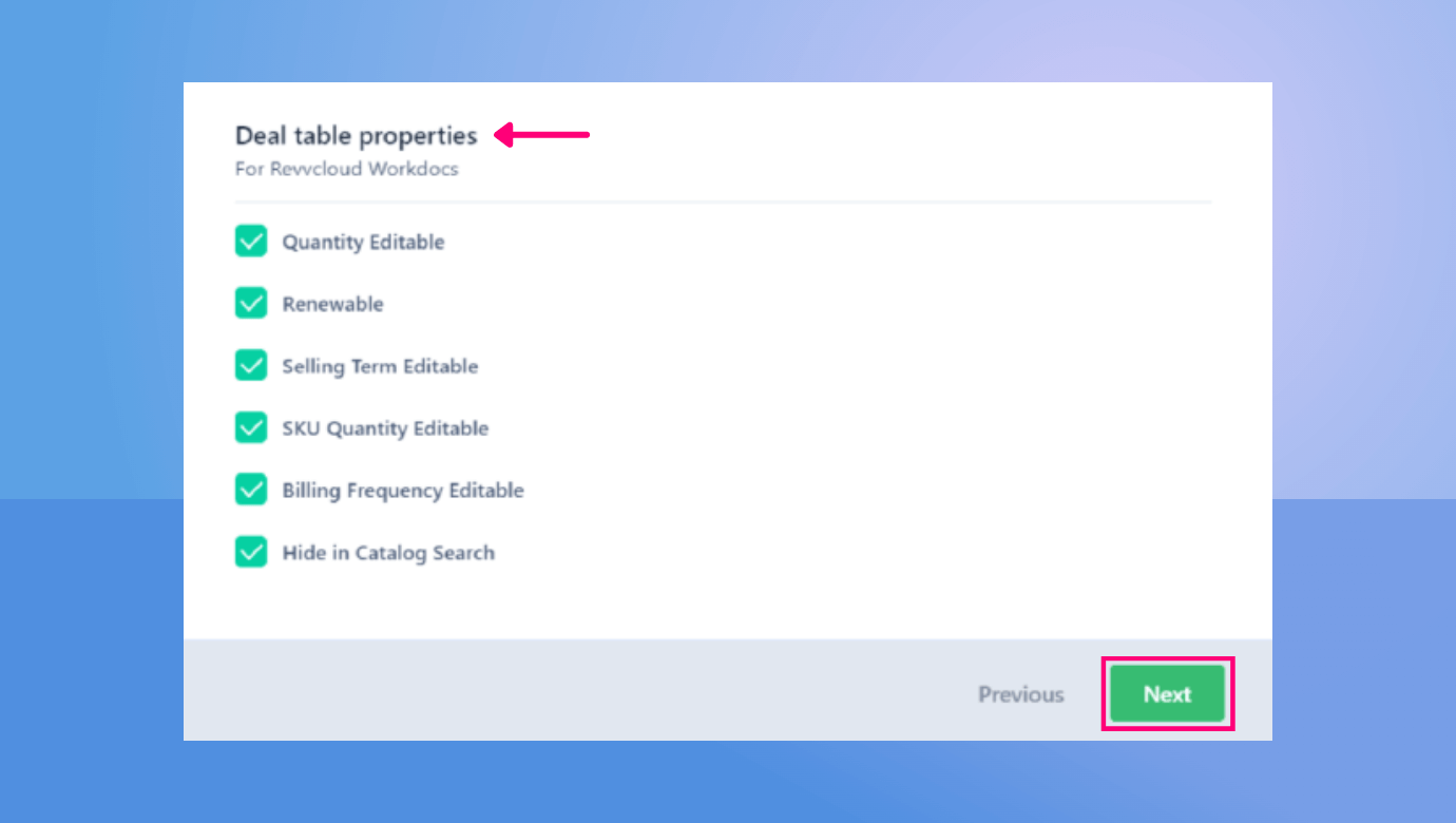 In Revv-a cloud-based cpq software, you can select which attributes of your customers must be displayed for guided selling