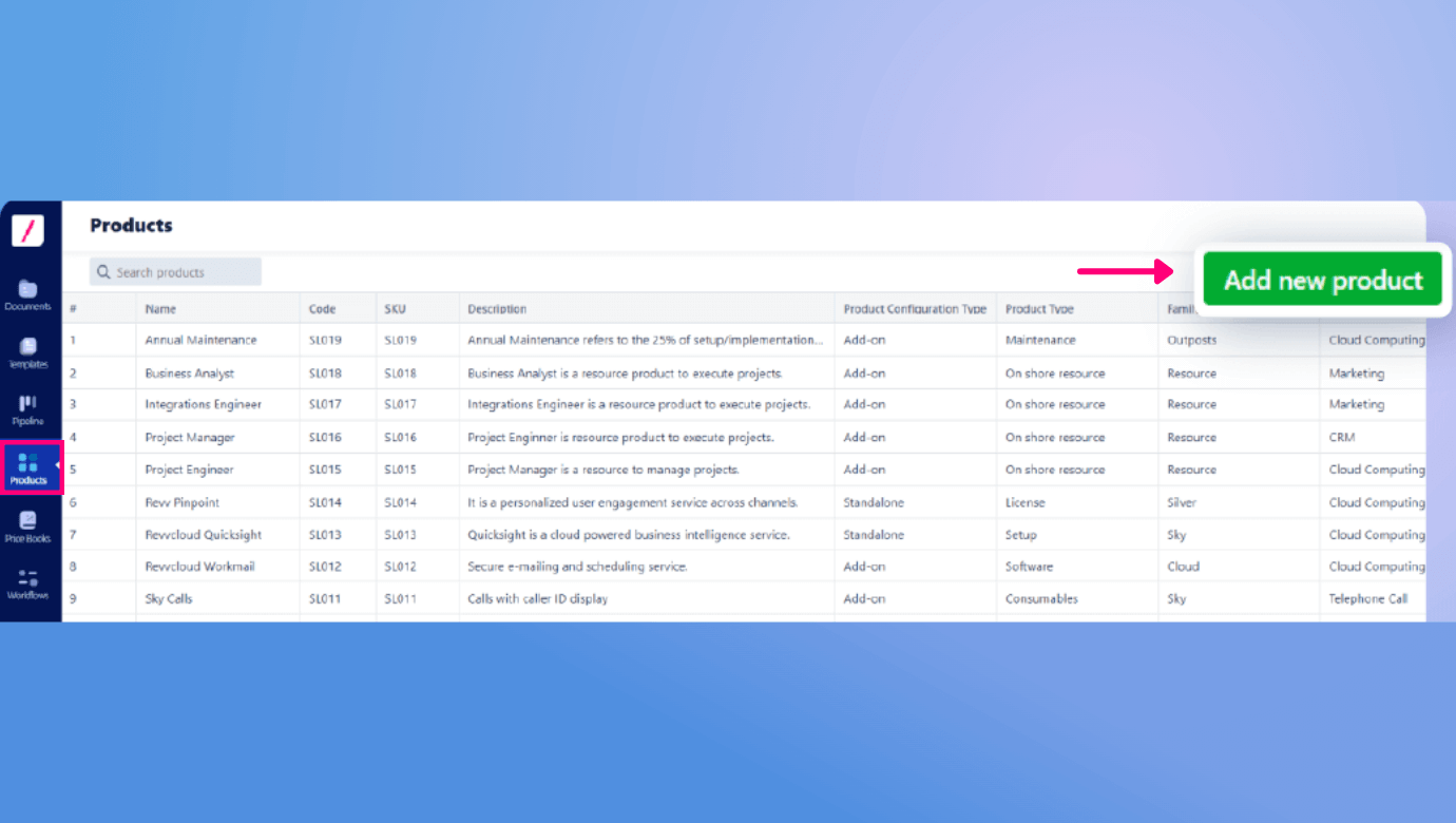 Use Revv's product configurator as your configure price and quote solution