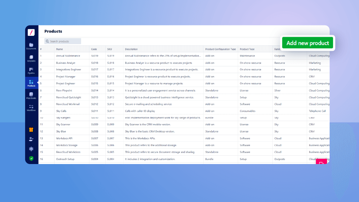 Revv’s CPQ applications enable sales professionals to optimize their sales cycle.