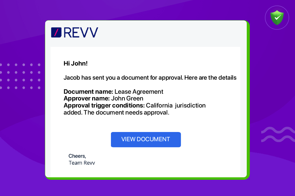How to create document approval workflow solution with Revv?

