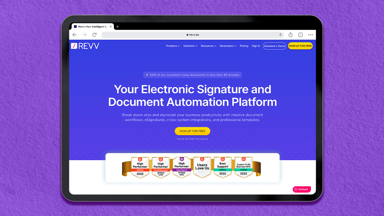 Revv - Your intelligent business partner to manage paperwork