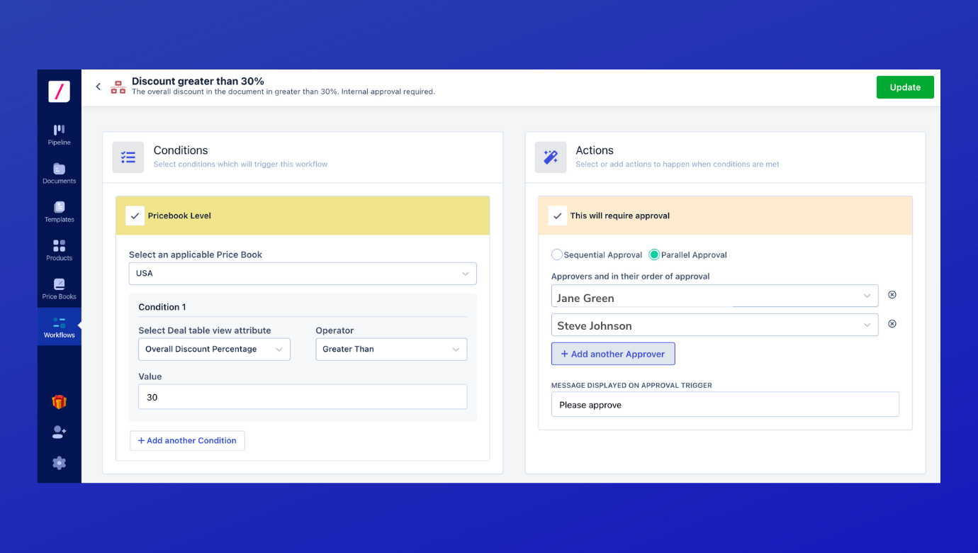 document approval workflow