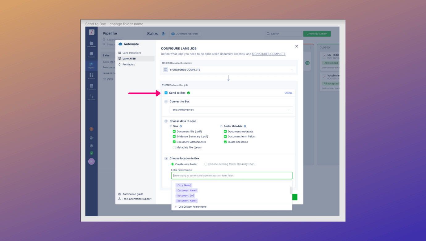 Storing documents and complex workflows made easy with Box integration