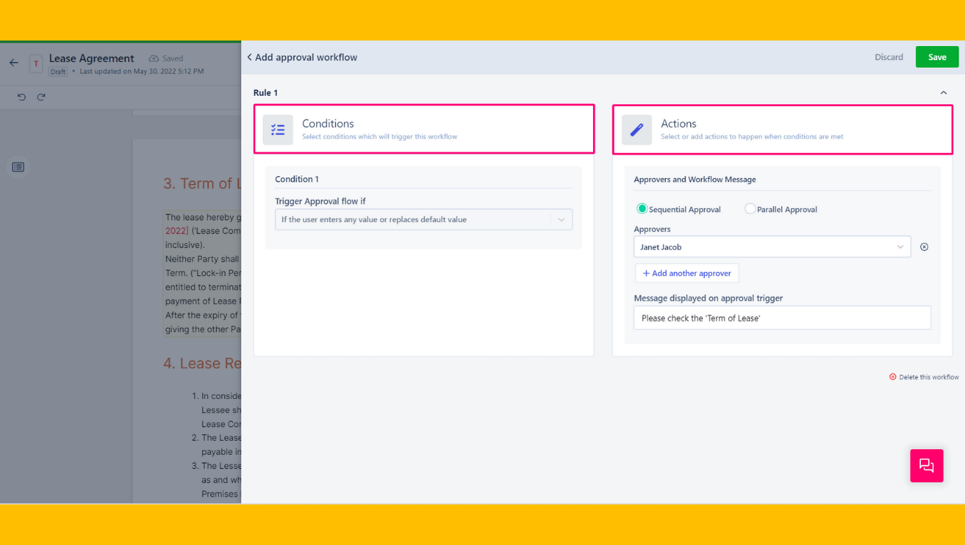 To avoid mistakes during partner onboarding, get the documents approved by your team before sending them to new partners