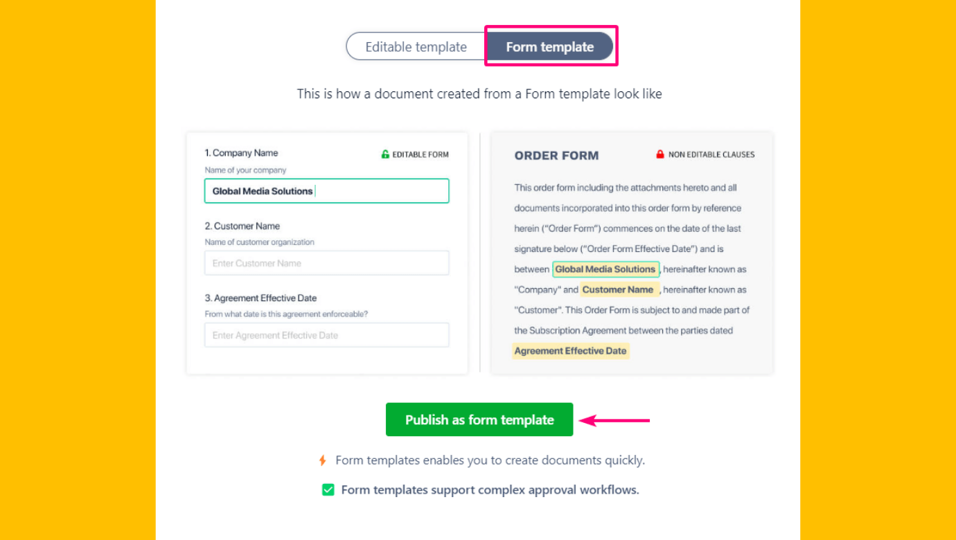 Selling your product during new partner onboarding becomes easy with form fields, and it boosts the performance