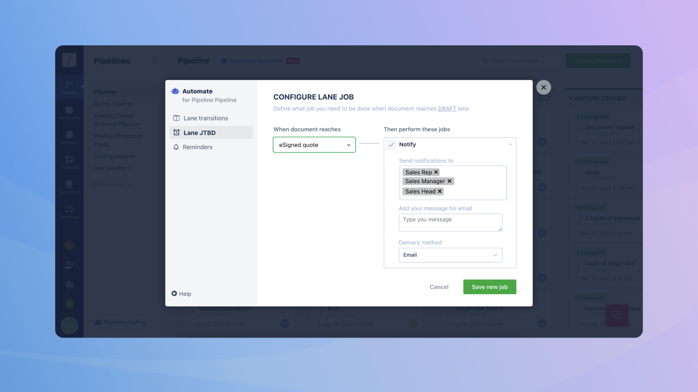 Automate sales workflows for partner accounts, customer accounts, and non-customer accounts for all sales stages with Revv.