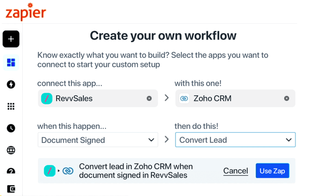 With Revv's integration with CRM, the data of prospective customers gets automatically updated across applications.
